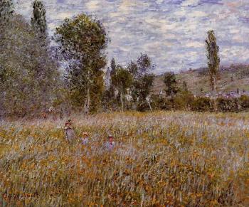 Claude Oscar Monet : A Meadow